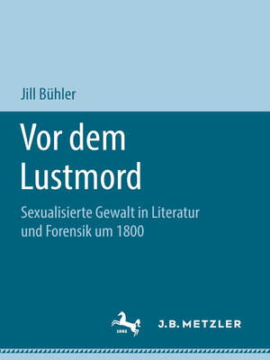 cover image of Vor dem Lustmord